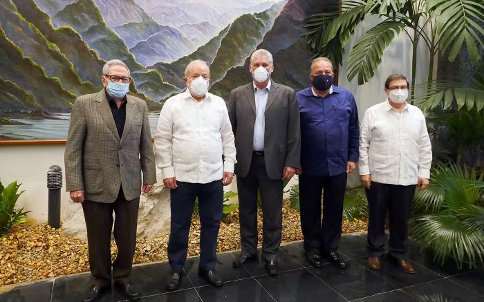Raúl y Díaz-Canel sostienen encuentro con Lula