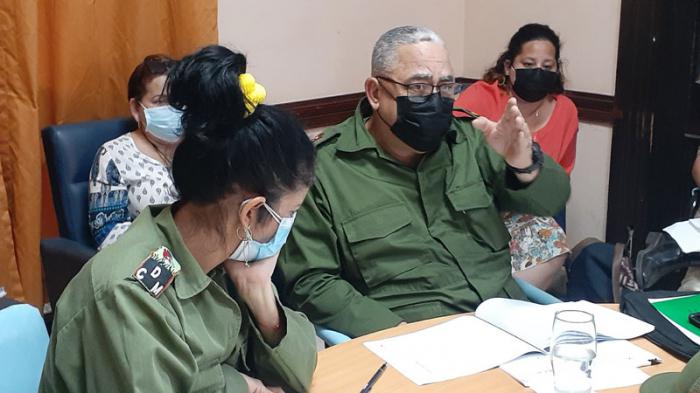 Asiste Torres Iríbar al Consejo de Defensa Municipal de Plaza de la Revolución