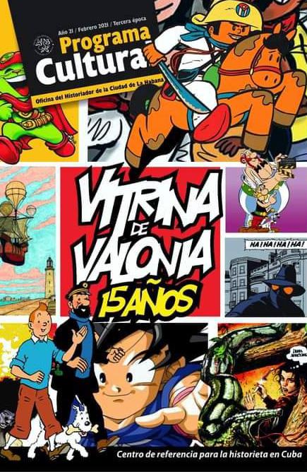 Vittina de Valonia, historietas