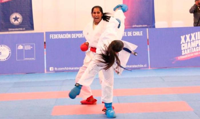 La capitalina Cirelys Martínez es la principal exponente del karate cubano.