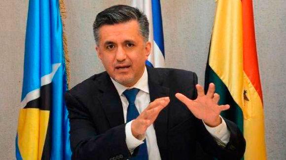 Sacha Llorenti, secretario ejecutivo de la Alianza Bolivariana para los Pueblos de Nuestra América-Tratado de Comercio de los Pueblos (ALBA-TCP).