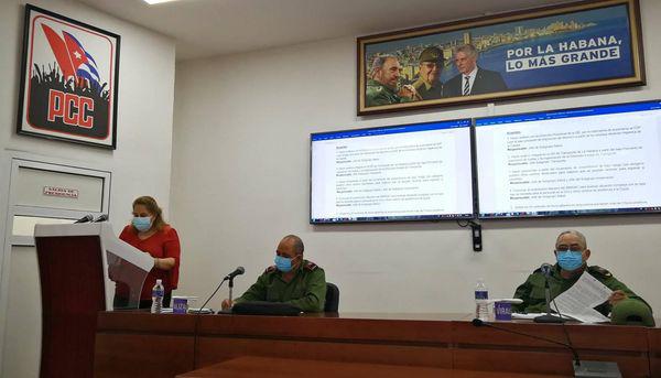 Consejo de Defensa Provincial en #LaHabana 