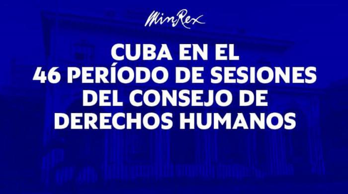 Participará canciller cubano en Consejo de Derechos Humanos