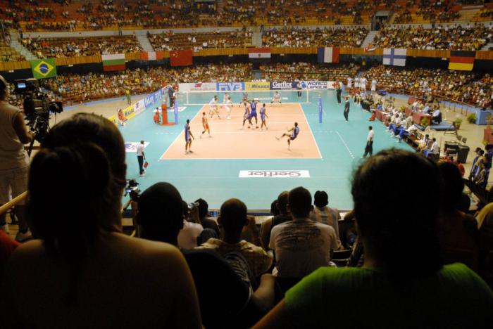 juego de voleibol