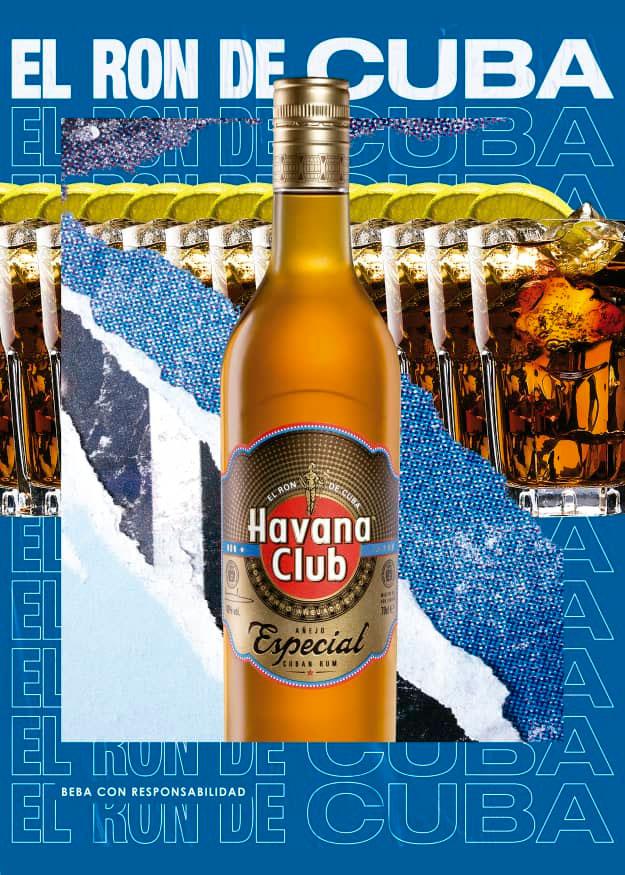 botella de ron havana club
