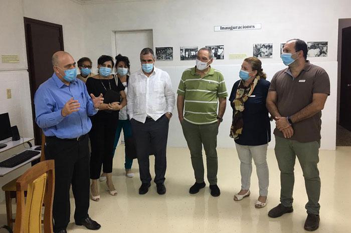 Visita Roberto Morales Ojeda el Instituto Finlay de Vacunas