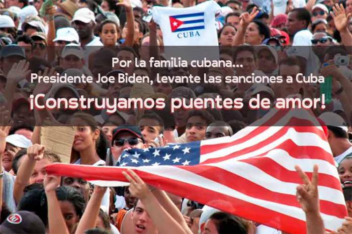 Miles firman petición por fin del bloqueo a Cuba