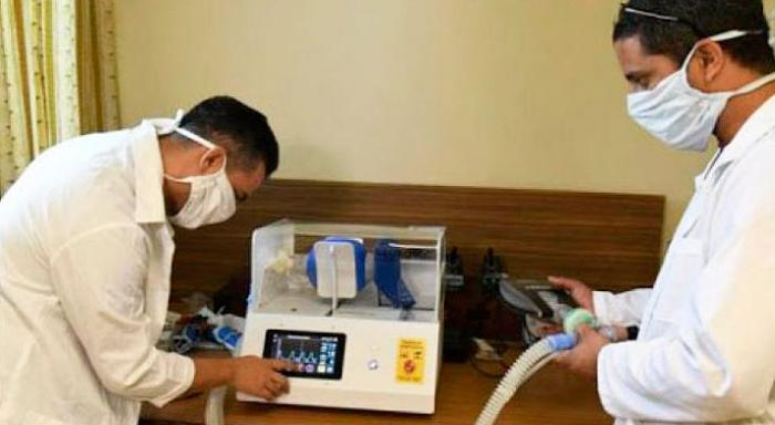 Ventilador pulmonar cubano