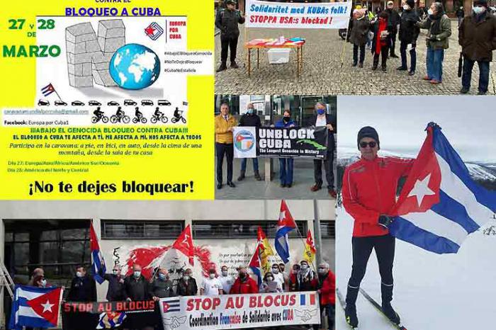 Caravana internacional contra el bloqueo a Cuba