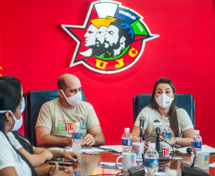 Dirigentes UJC anuncian actividades por el 4 de abril