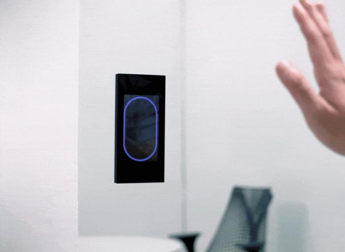Crean una puerta que se controla a distancia con un simple movimiento de manos