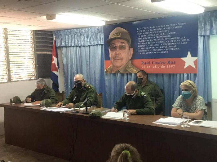 Presidencia en el Consejo de Defensa Municipal de Arroyo Naranjo