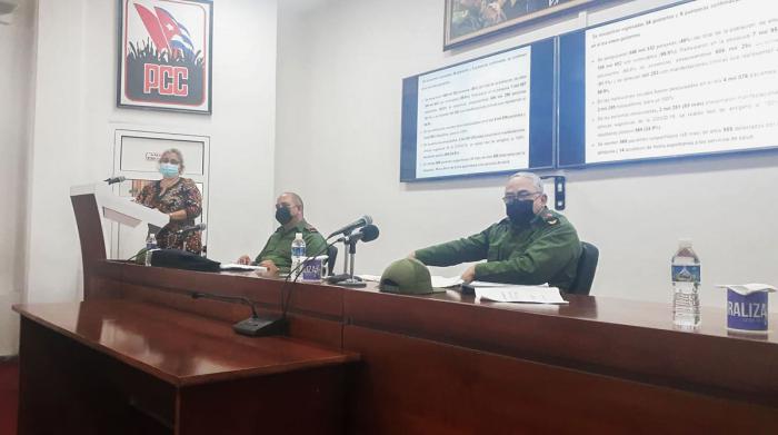 Luis Antonio Torres Iríbar, Reinaldo García Zapata, CDP La Habana 8 de abril 2021
