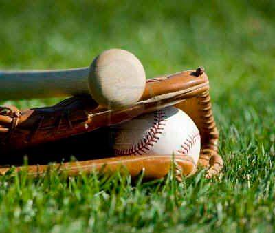 guante, bate, pelota