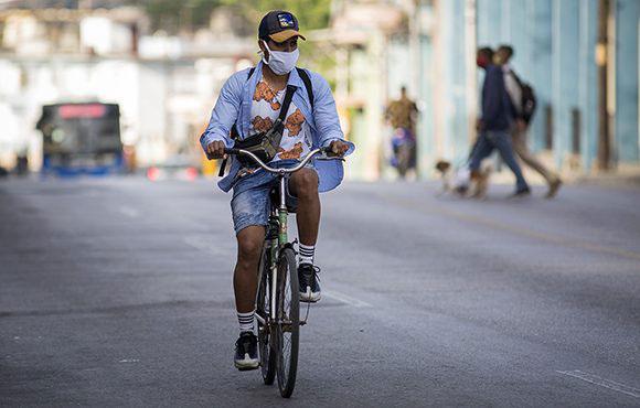 persona en bicicleta