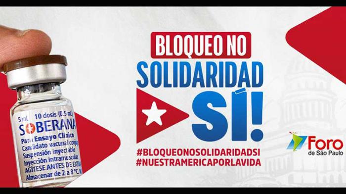 Inicia Foro de Sao Paulo campaña contra el bloqueo norteamericano a Cuba