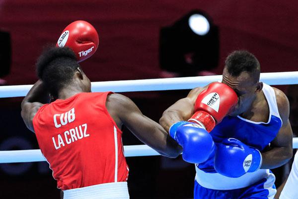 Julio César La Cruz, boxeador cubano