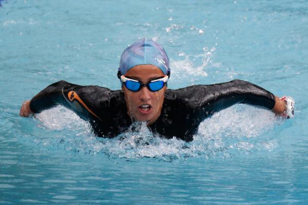 La triatleta capitalina está centrada en conseguir el boleto olímpico.