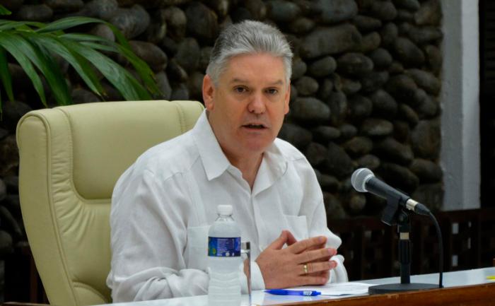 Alejandro Gil Fernández, vice primer ministro y ministro de Economía y Planificación de Cuba,