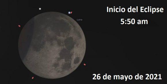 Noche de eclipse, superluna y “Luna de sangre”: 