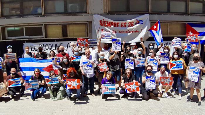 Jornada solidaridad con Cuba y contra el bloqueo