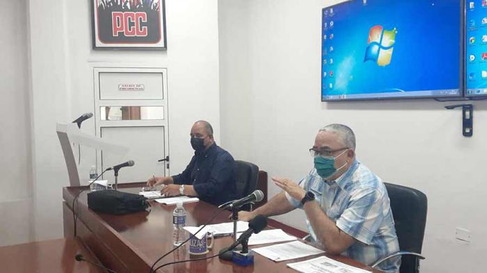 LUis antonio torres iríbar y reinaldo garcía zapata, grupo temporal de trabajo de la habana