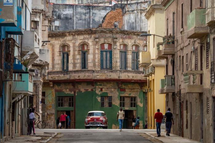 Parte de la calle San Lázaro
