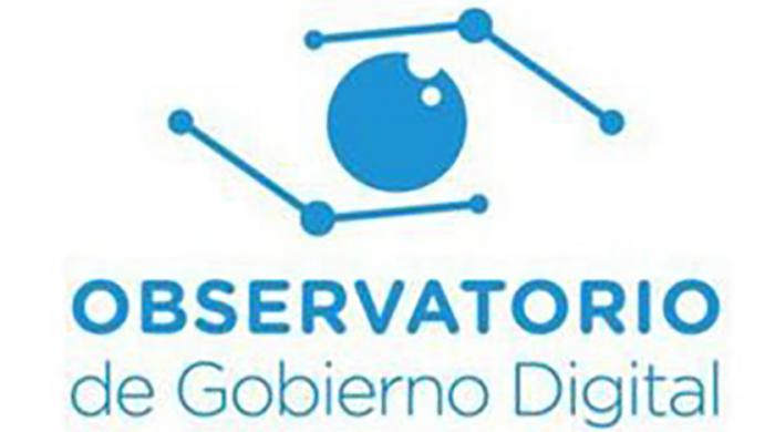 Cartel de Observatorio de Gobierno Digital