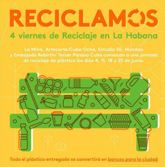 Bancos de ecomadera para la ciudad