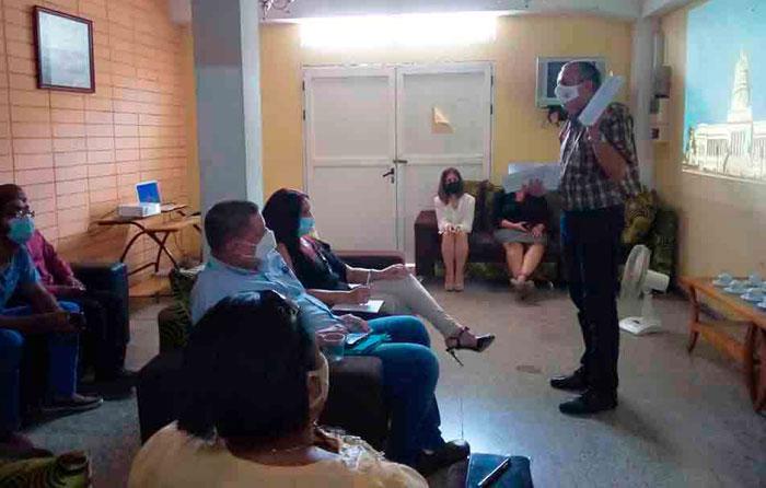 Visita a la Fiscalía municipal