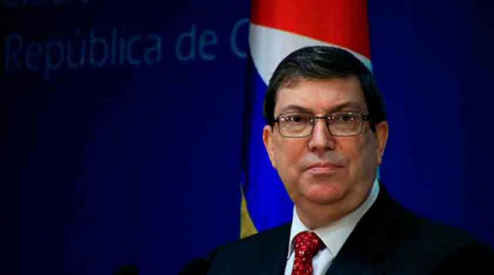 ministro de Relaciones Exteriores de Cuba, Bruno Rodríguez Parrilla, 