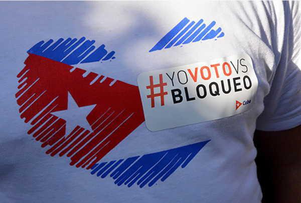 Votar contra el bloqueo