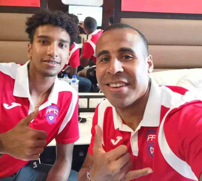 Con 19 y 37 años, respectivamente, los habaneros Davide Incerti y Joel Apezteguía integran la selección cubana.