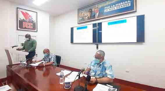 Grupo Temporal de Trabajo en La Habana 1 julio 2021