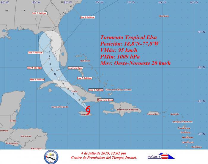 Parte de tormenta tropical