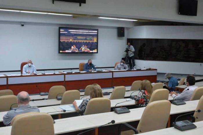 Reunión del Grupo Temporal de Trabajo para la prevención y control de la COVID-19