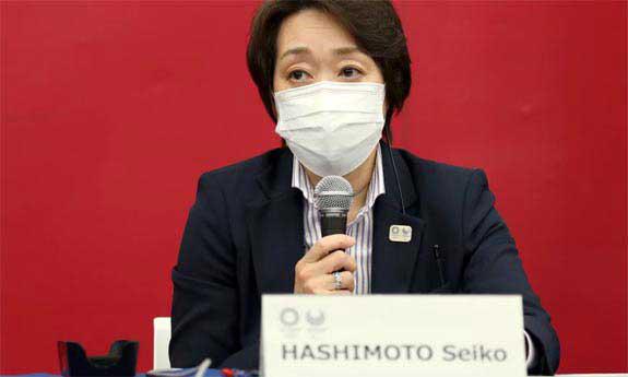 Hashimoto Seiko, Presidenta de los Juegos Olímpicos.
