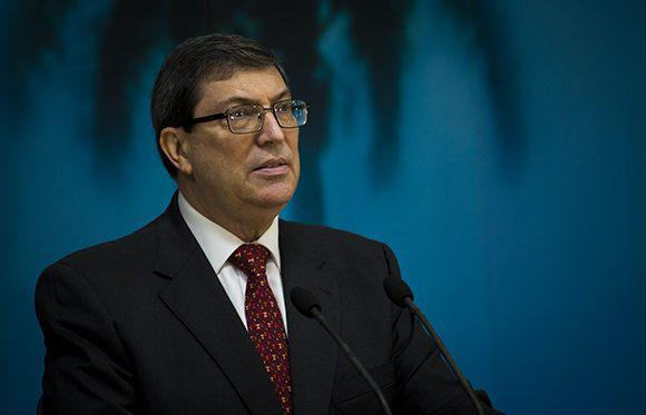 Canciller cubano rechaza declaraciones de funcionario de EE.UU. sobre Cuba