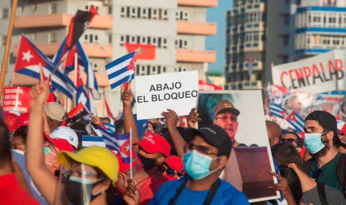 Acto de reafirmación revolucionaria en La Habana