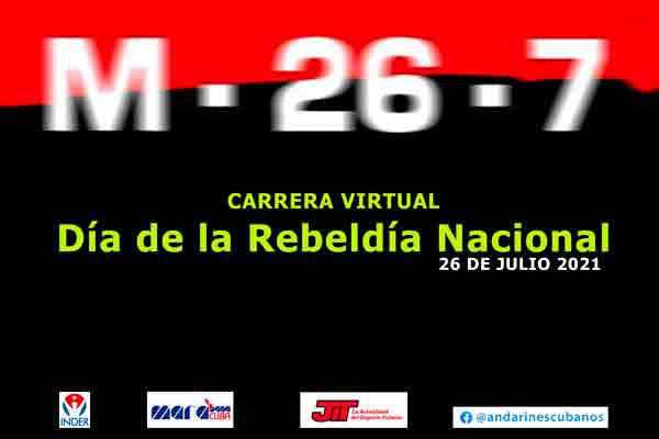 Carrera por Día de la Rebeldía Nacional desde el 25 próximo
