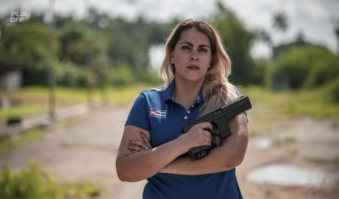 Laima Pérez en olimpiadas de Tokio