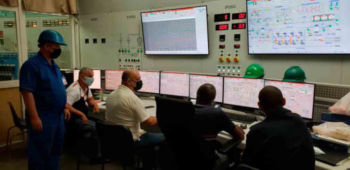 Termoeléctrica en el Mariel