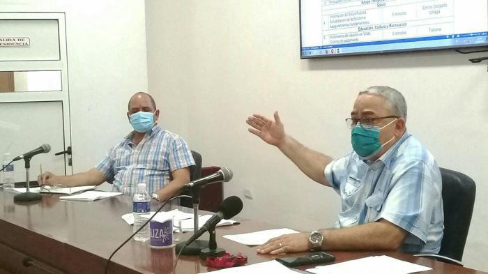 luis Antonio Torres Iríbar, Reinaldo García Zapata, reunión de este martes del Grupo Temporal de Trabajo