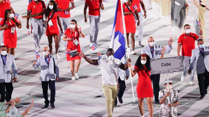 Delegación cubana Olimpiadas 2020