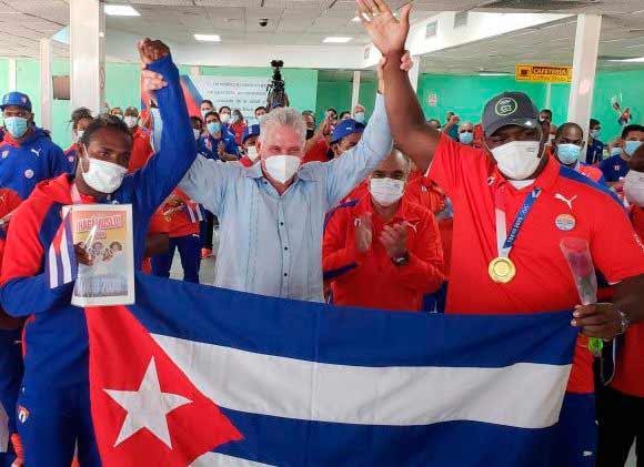 En Cuba delegación olímpica de Tokio 2020 