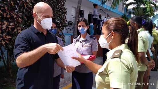 Combatientes de la PNR en la Habana  recuerdan natalicio de Fidel
