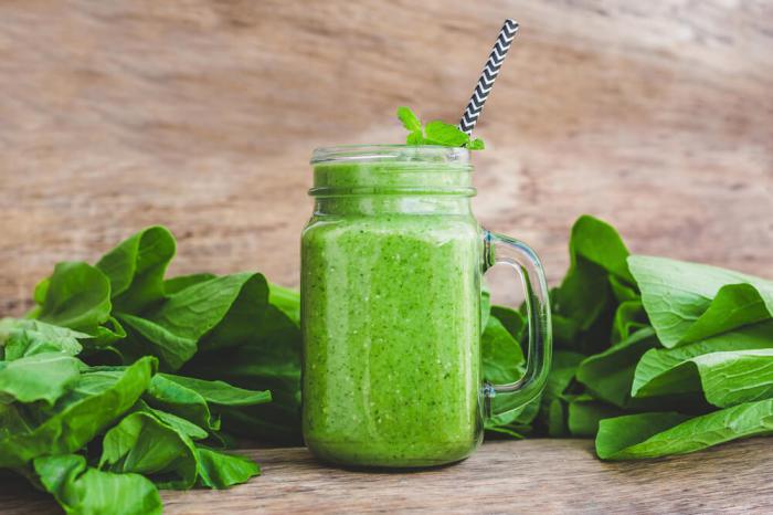Una opción saludable: Batidos verdes