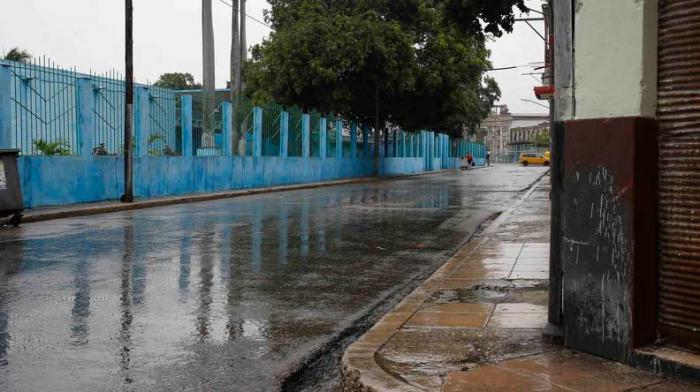 Lluvias en La Habana provocadas por huracán Ida