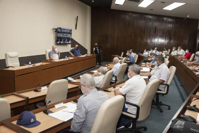 Presidente Díaz-Canel evalúa afectaciones en Cuba tras huracán Ida