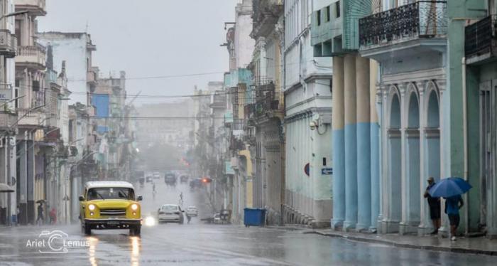 Lluvias en La Habana causa huracán Ida